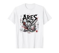 Arès, Dieu de Spartan Helm, Ancienne Bataille T-Shirt