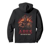 Ares God of Courage and War Mythologie Grecque Spartiate Sweat à Capuche