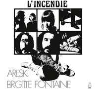 Areski & Brigitte Fontaine - L'incendie - LP 30cm Blanc