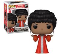 Aretha Franklin 9.5cm Pop Rocks Vinyle Figurine Funko 377 The Queen De Soul Neuf