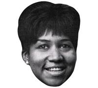 Aretha Franklin (BW) Masques de celebrites