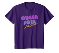 Aretha Franklin, la Reine de la Soul T-Shirt, Enfant, Violet, 2 Ans