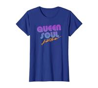 Aretha Franklin, la Reine de la Soul T-Shirt, Femme, Bleu Royal, S