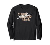 Aretha Franklin Young Gifted and Black Bold Citation Manche Longue