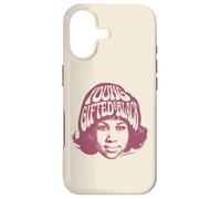 Aretha Franklin Young Tête avec Logo Noir Coque pour iPhone 17