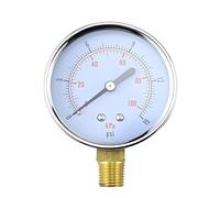 Aretle Jauge de test G14490 HA1180 de rechange pour brûleurs à huile - 6,3 cm - 0-15 psi - Compatible avec Remington, Heat-Stream, Workhorse, Master, ProTemp, Heat Hog et Sunstream