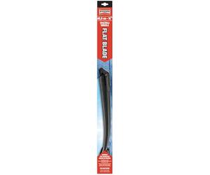 AREXONS - Brosse plate 40 cm avec kit adaptateurs pour essuie-glaces traditionnels et nouvelle génération, design aérodynamique, caoutchouc graphité, structure plastique haute résistance