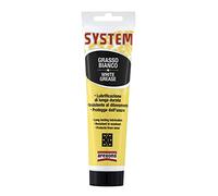 Arexons Système Graisse Blanc 100 ml, Lubrifiant au savon de calcium et d'huile minérale, Réduit la friction et protège contre la corrosion, Usage industriel, Résistant à l'eau, Gradation NLGI 2