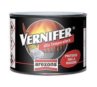 Arexons Vernis gel haute température Vernifer 4765 – anti-rouille – 500 ml noir satiné