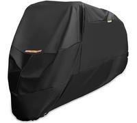 Arey Housses de Moto pour Yam-aha Tricity 300 Tricity300, Housse de Protection pour Moto,Extérieure Moto Couverture avec Bande Réfléchissante,A/Black-XL