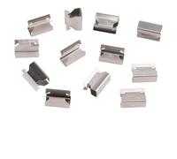Areyourshop 12 Clips Fixation lanterneau BG1113 pour Heki 3/4 Caravane | Réf. BG1113, métal, pour entretien et réparation