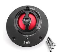 Areyourshop Bouchon de réservoir de carburant sans clé pour Yamaha YZF-R1 2004-2017, YZF-R6 2003-2016, FJ-09/MT-09 Tracer 2013-2016, FJR 1300 2006-2016, FZ8 2011-2015, MT-015 3 toute l'année