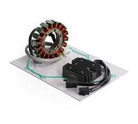 Areyourshop Ensemble Stator, Régulateur, Joint Fit pour Honda Shadow VLX VT600C NV600 PC26 NV400 Steed NC26