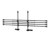 Areyourshop Grille de séparation de coffre pour chien - Extensible - 32-55 cm x 80-145 cm - Universelle - Réglable - Pour véhicules de toutes marques