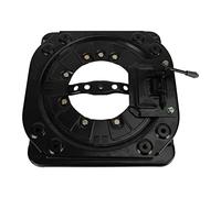 Areyourshop Siège pivotant universel pour camping-car, modification, console de siège de camion en acier revêtu de poudre, base verrouillable à 90 degrés