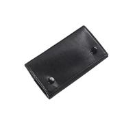 ARFUKA Blague à tabac rotative en cuir synthétique avec compartiment filtrant et porte-feuilles Noir