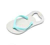 ARFUKA Décapsuleur en forme de tongs, décapsuleur en acier inoxydable, ouvre-bouteille pour boissons, soda, maison, cuisine, bar, cadeau de Noël, d'anniversaire pour homme et femme, argenté