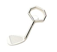 ARFUKA Décapsuleur sur le thème du golf - Décapsuleur de bière et soda en acier inoxydable argenté Accessoires de bar pour homme et femme Argenté