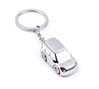 ARFUKA Porte-clés en métal avec pendentif de voiture SUV unisexe pour anniversaire, Noël, mariage, Saint-Valentin, cadeau pour homme et femme, argenté