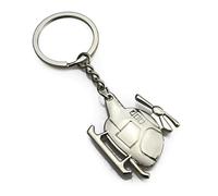 ARFUKA Porte-clés en métal avec pendentif en forme d'hélicoptère pour homme et femme