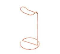 ARFUKA Support de casque en acier inoxydable pour casque de jeu, écouteurs, bureau, maison, bureau - Or rose