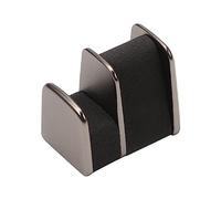 ARFUKA Support de lunettes de soleil auto-adhésif pour voiture - Mini support de lunettes de soleil pour tableau de bord de voiture - Noir