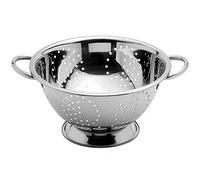 Arga - Passoire Cuisine - Passoire Double Anse en Acier Inoxydable - Ustensile de Cuisine - Tamis Cuisine avec Poignées et Base en Inox - Tamis de Cuisine - Acier Inoxydable - Ø 20 cm