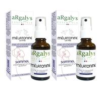aRgalys Mélatonine Spray Miel et Coquelicot 2x30 ml
