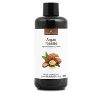 Argan toastée du Maroc - Huile Végétale Vierge BIO - Flacon en verre - Première pression à froid - 200mL