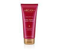 Argan+ Ultra Gentle Body Wash, Rose Otto Oil, Softly Cleanses, Soothes and Comforts Skin, Vegan, Shower Gel, 200ml