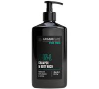 Arganicare 2en1 Shampoing + Gel Douche Énergisant Flacon-Pompe 400ml