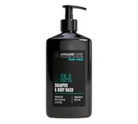 Arganicare AGN045 Shampooing 2en1 Argan Homme 500 ml - Lot de 2