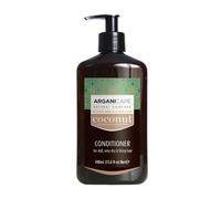 Soin conditioner pour cheveux secs et frisés à l'huile d'argan et coco ORGANICARE 400ml flacon pompe