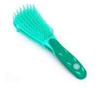 Arganicare | Brosse Capillaire Démêlante | Démêlage rapide | Evite la Chute et la Casse de Cheveux | Daciliter le Coiffage & Améliore la Définition des Boucles | Cheveux Bouclés ou Crépus