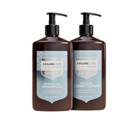 ARGANICARE | Coffret Duo Biotine | Shampoing + Après-shampoing Fortifiants | Cheveux Fragiles | Vitalité & Brillance | 2 x 400 ml