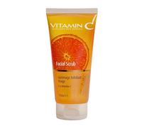 Arganicare Frulatte Gommage Visage Exfoliant Vitamine C - Complexe d’Huiles Végétales, exfoliation douce, aide à retirer cellules mortes et impuretés, peau plus douce, 150 mL