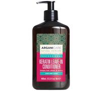Arganicare | Gamme Kératine | SOIN RÉPARATEUR SANS RINÇAGE | A la Kératine Bio | Régénère la force et la Structure du cheveu | Restaure la Vitalité | Haute hydratation | Tous types de cheveux | 400 mL