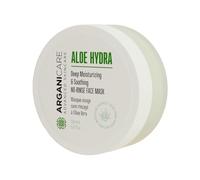 Arganicare Masque de Nuit Régénérant Aloe Vera 150 mL - Hydratation Intense, Peau Repulpée, Aide à Revitaliser & Nourrir, Sensation de Douceur et Souplesse, Tous Types de Peaux