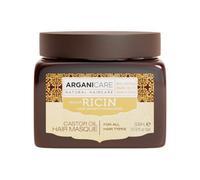 ARGANICARE | Masque Huile de Ricin | Réparation & Nutrition Intense | Anti-Casse | Souplesse & Brillance | Cheveux Abîmés/Traités | 500 ml