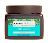 ARGANICARE - Masque Nourrissant Cheveux à l'Huile d'Argan - Soin Cheveux Secs et Abîmés - Pot 500 ml