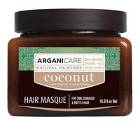 ARGANICARE - Masque Ultra-nourrissant Cheveux à l'Huile de Coco - Soin Cheveux ternes, très secs & frisés - 500 ml