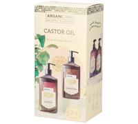 Arganicare Pack duo - Rituel à l'Huile de Ricin Set(S) 400+400 ml