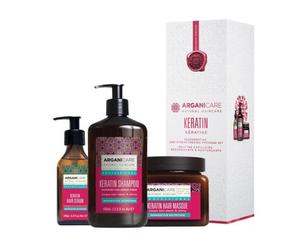 Arganicare Pack Trio Keratin Rituel À La Kératine