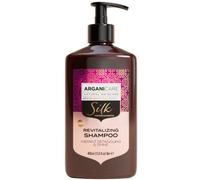 Arganicare Shampoing revitalisant à la protéine de soie – Flacon pompe 400 ml
