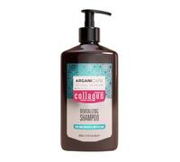 ARGANICARE | Shampoing Énergisant au Collagène | Soin Cheveux fins, dévitalisés et sans volume | Flacon 400 ml