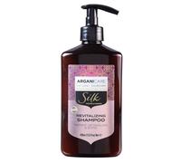 Arganicare Shampoing Revitalisant à la Protéine de Soie 400 ml Flacon Pompe