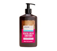 ARGANICARE | Soin Définition Sans Rinçage à la Kératine | Crème Leave-In Nourrissante et Hydratante | Redéfinit et Discipline les Cheveux Bouclés à Frisés | Anti-Frisottis et Protection | 400 ml