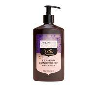 ARGANICARE | Soin Définition Sans Rinçage à la Protéine de Soie & Huile d’Argan | Cheveux Bouclés à Frisés | Leave-In Hydratant | Anti-Frizz & Définition des Boucles | Démêlage Facile | 400 ml