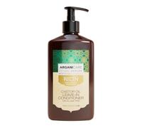ARGANICARE - Soin Evolution Sans Rinçage à l'Huile de Ricin - Soin Cheveux Secs - Flacon 400 ml