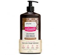 ARGANICARE Soin Hydratant Sans Rinçage au Collagène 400 ml - Cheveux fins, plats et dévitalisés - Volume & légèreté, densité apparente, douceur, coiffage facile - Sur cheveux humides ou secs